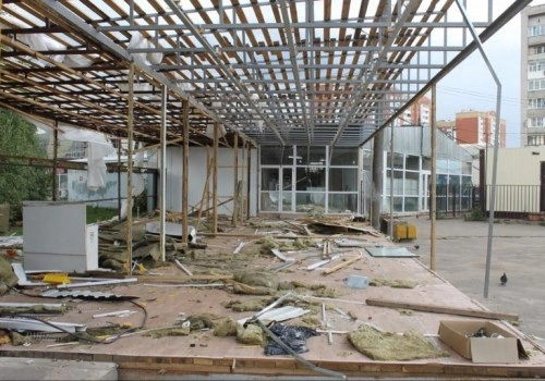 Демонтаж торговых помещений, павильонов